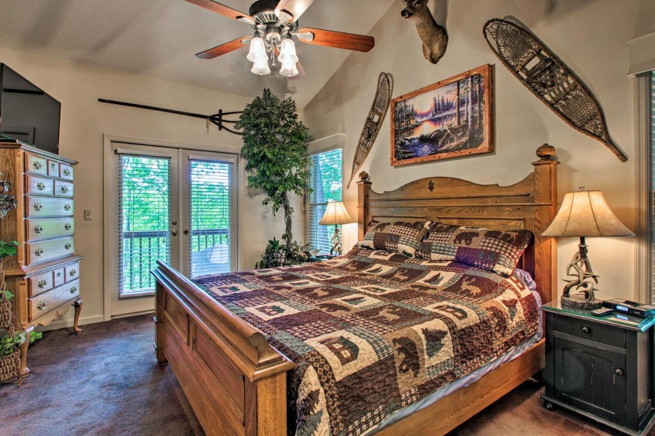 Eclectic Cabin With Hot Tub 1 Mi To Ober Gatlinburg Exterior foto